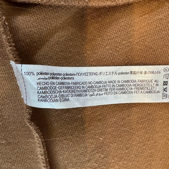 Zara Open Front Coat Sz Sm - Picture 6 of 6